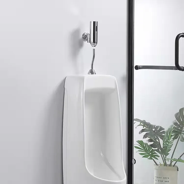 Wall-Mounted Urinal Flush Valve