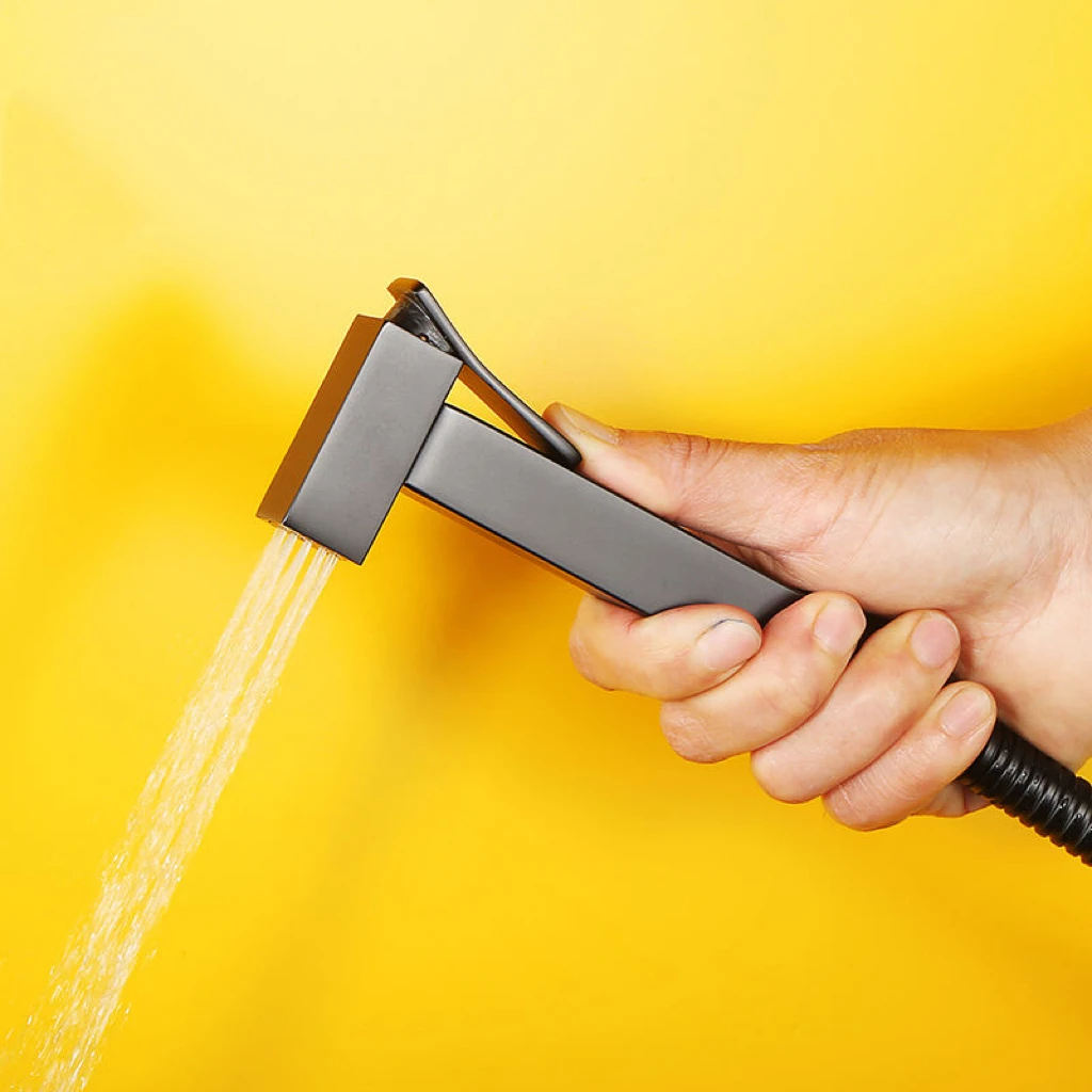Zinc Alloy Wall-Mounted Handheld Bidet Sprayer