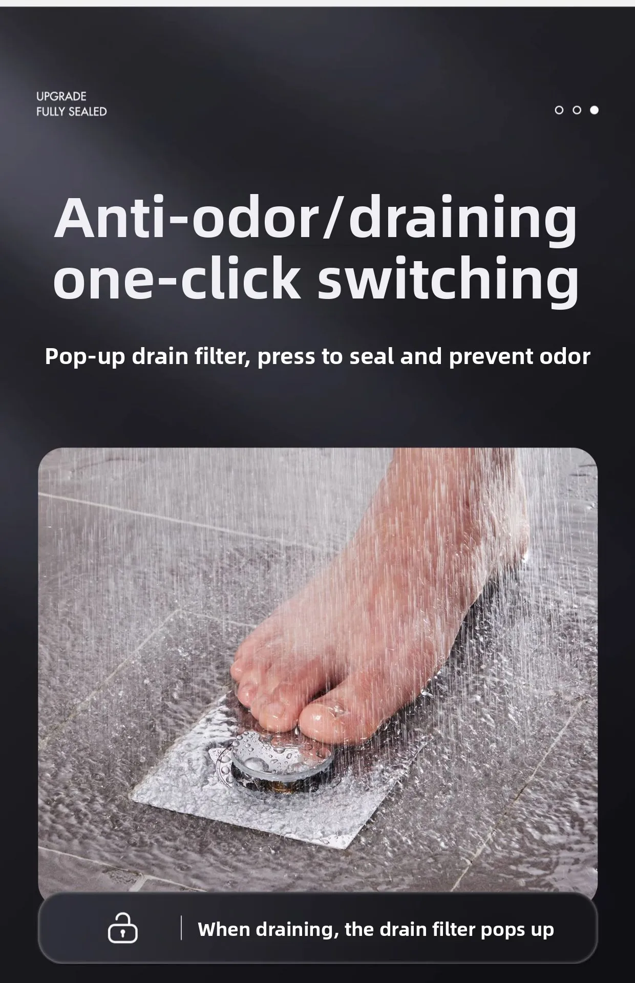 Stainless Steel Square Floor Drain