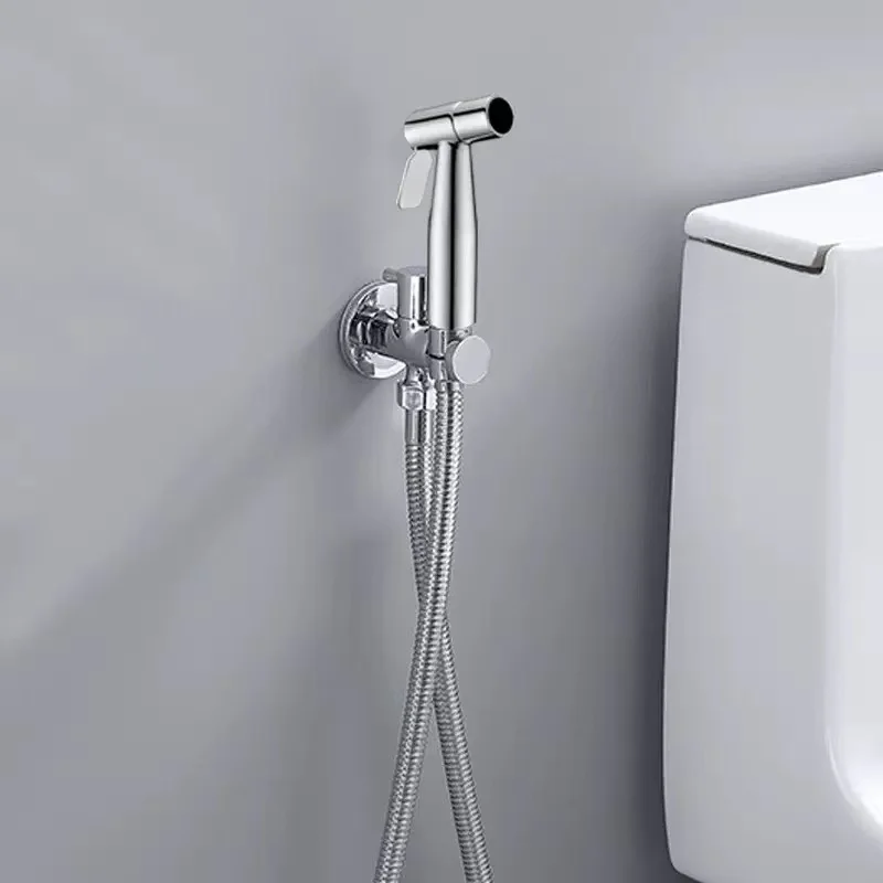 Modern Zinc Alloy Wall-Mounted Handheld Bidet Sprayer Catalog-Variant-B