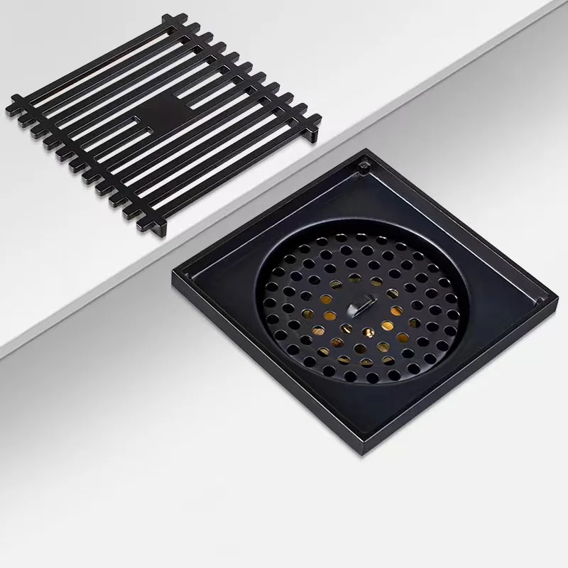 Brass Square Floor Drain