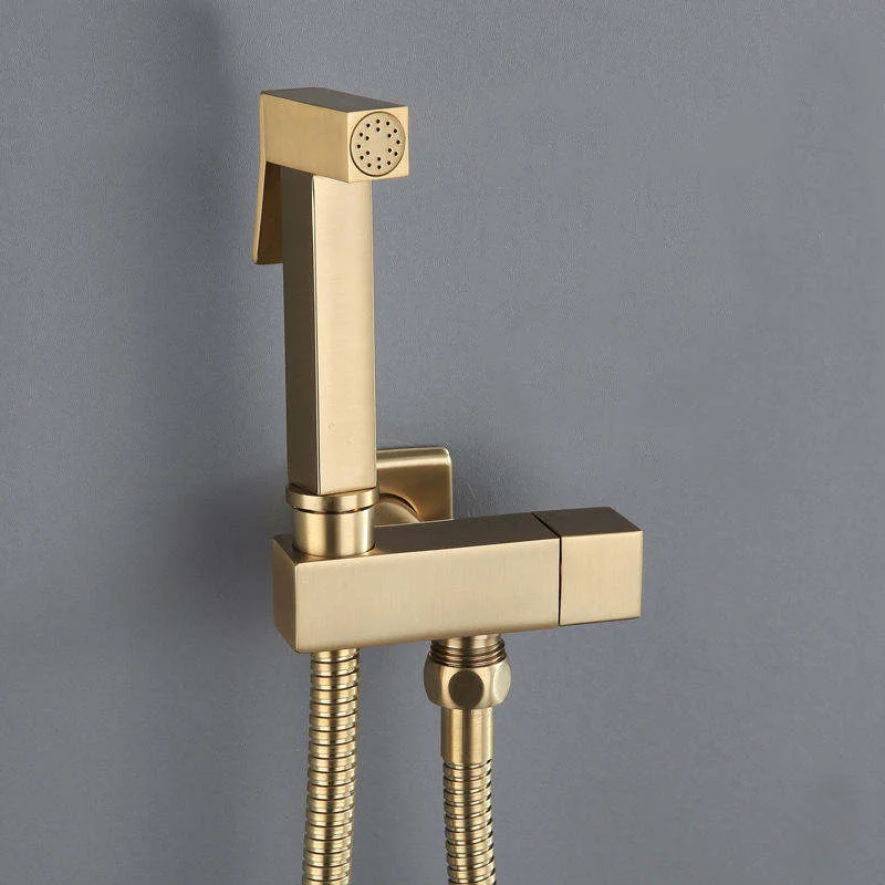 Zinc Alloy Wall-Mounted Handheld Bidet Sprayer