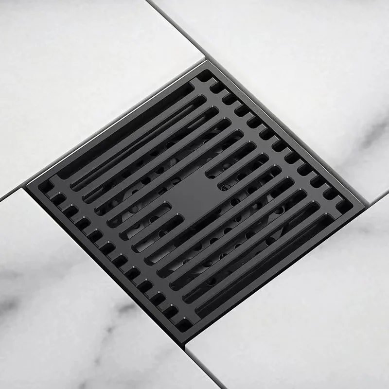 Brass Square Floor Drain