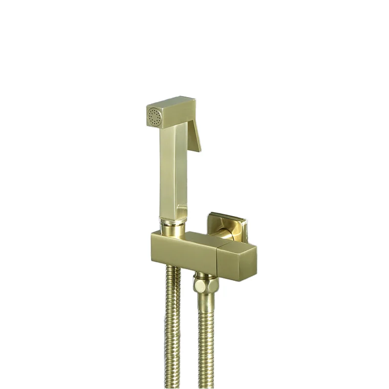 Zinc Alloy Wall-Mounted Handheld Bidet Sprayer