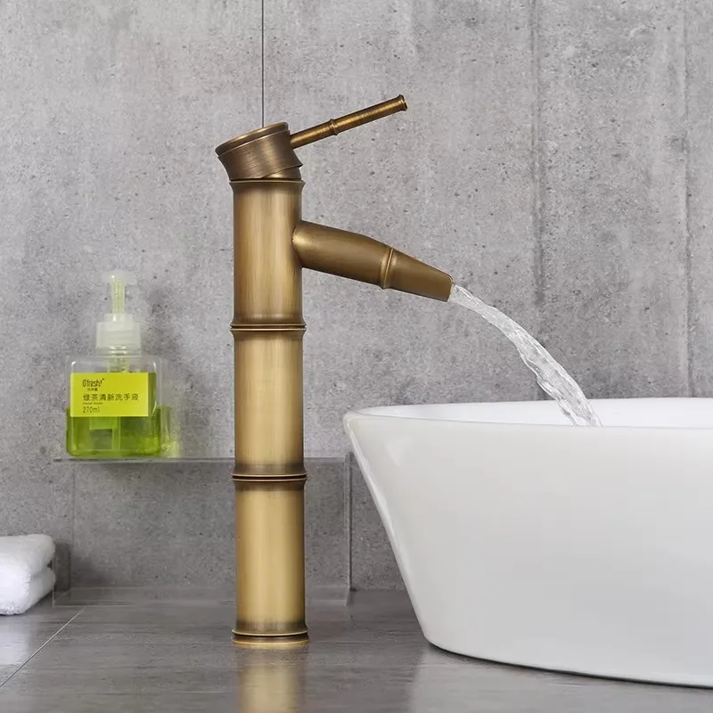 Antique Pump-Style Basin Faucet