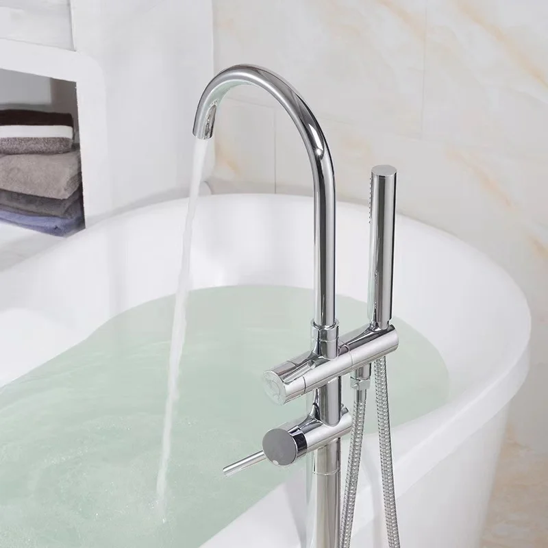 Brass Freestanding Bathtub Faucet
