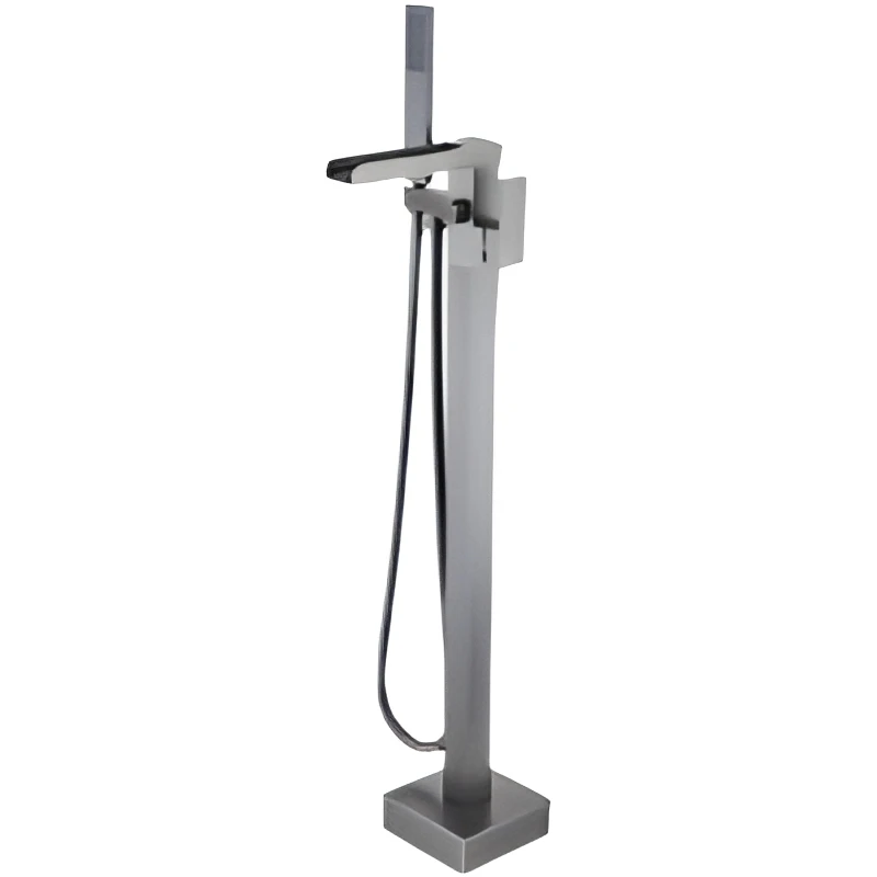 Modern Brass Single-Handle Freestanding Bathtub Faucet Catalog-Variant-B
