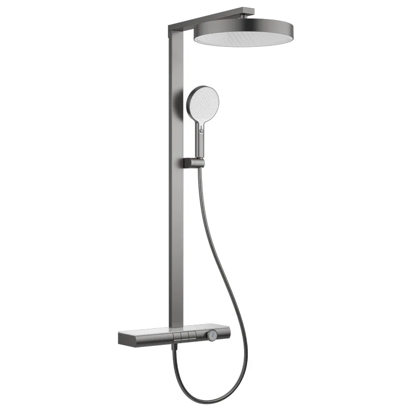 Copper Wall-Mounted Thermostatic Shower System