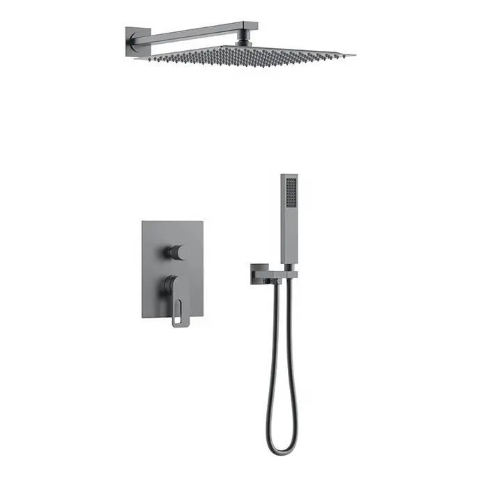 Concealed Square Rain Shower Set