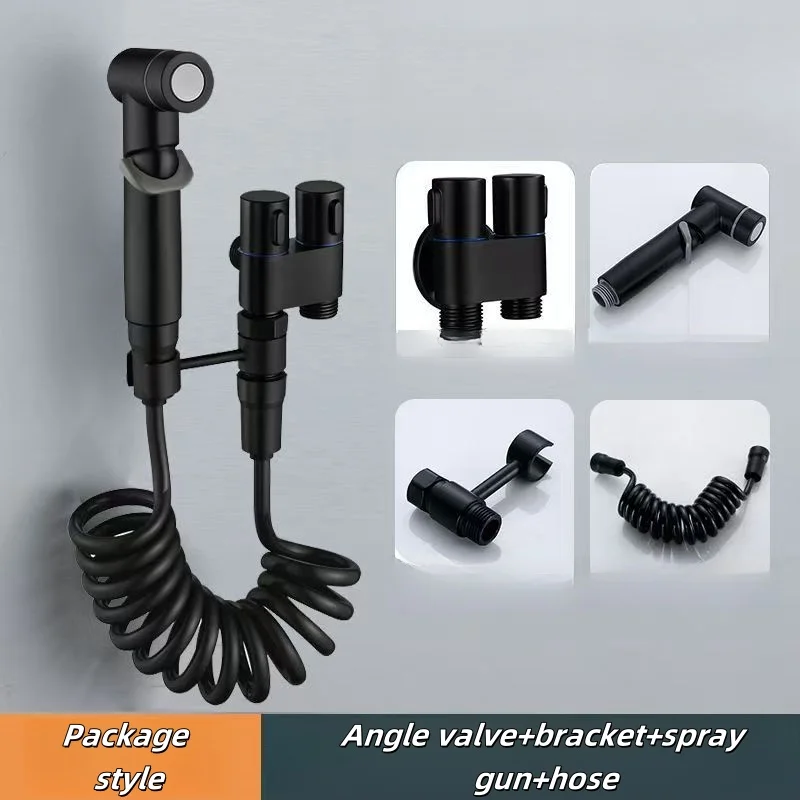 Brass Wall-Mounted Handheld Bidet Sprayer