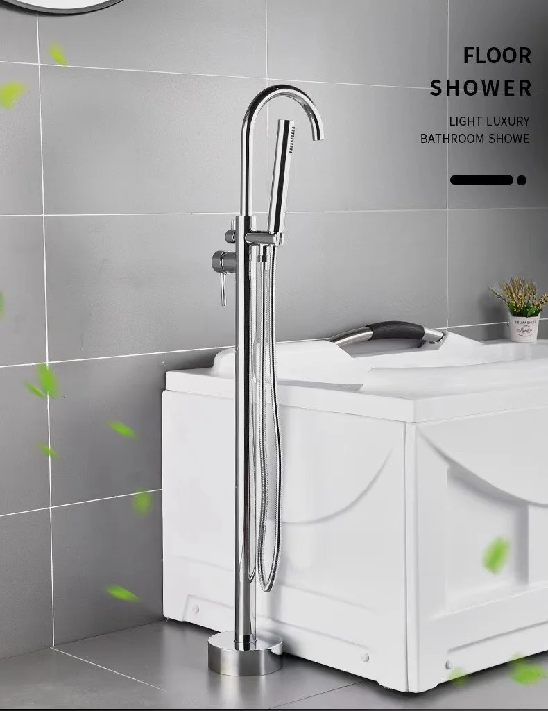 Brass Freestanding Bathtub Faucet