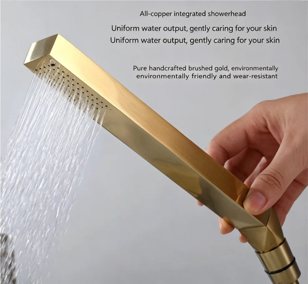 Chrome Copper Bathtub Faucet