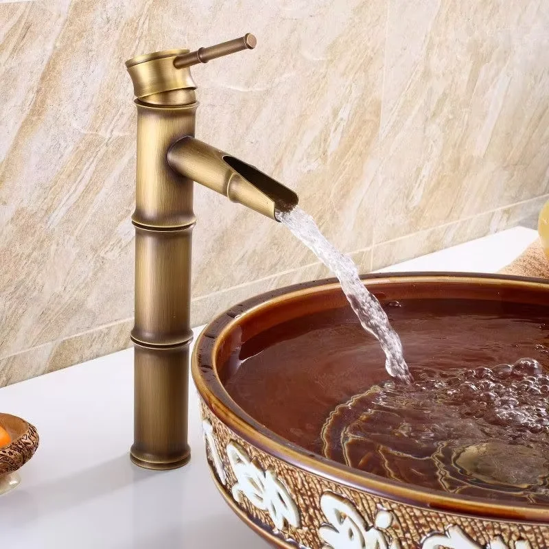 Antique Pump-Style Basin Faucet