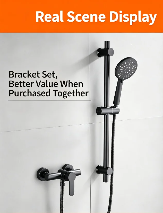 Matte Black Stainless Steel Single-Handle Wall-Mounted Tub Filler