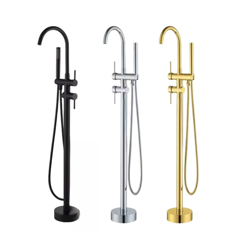 Brass Freestanding Bathtub Faucet