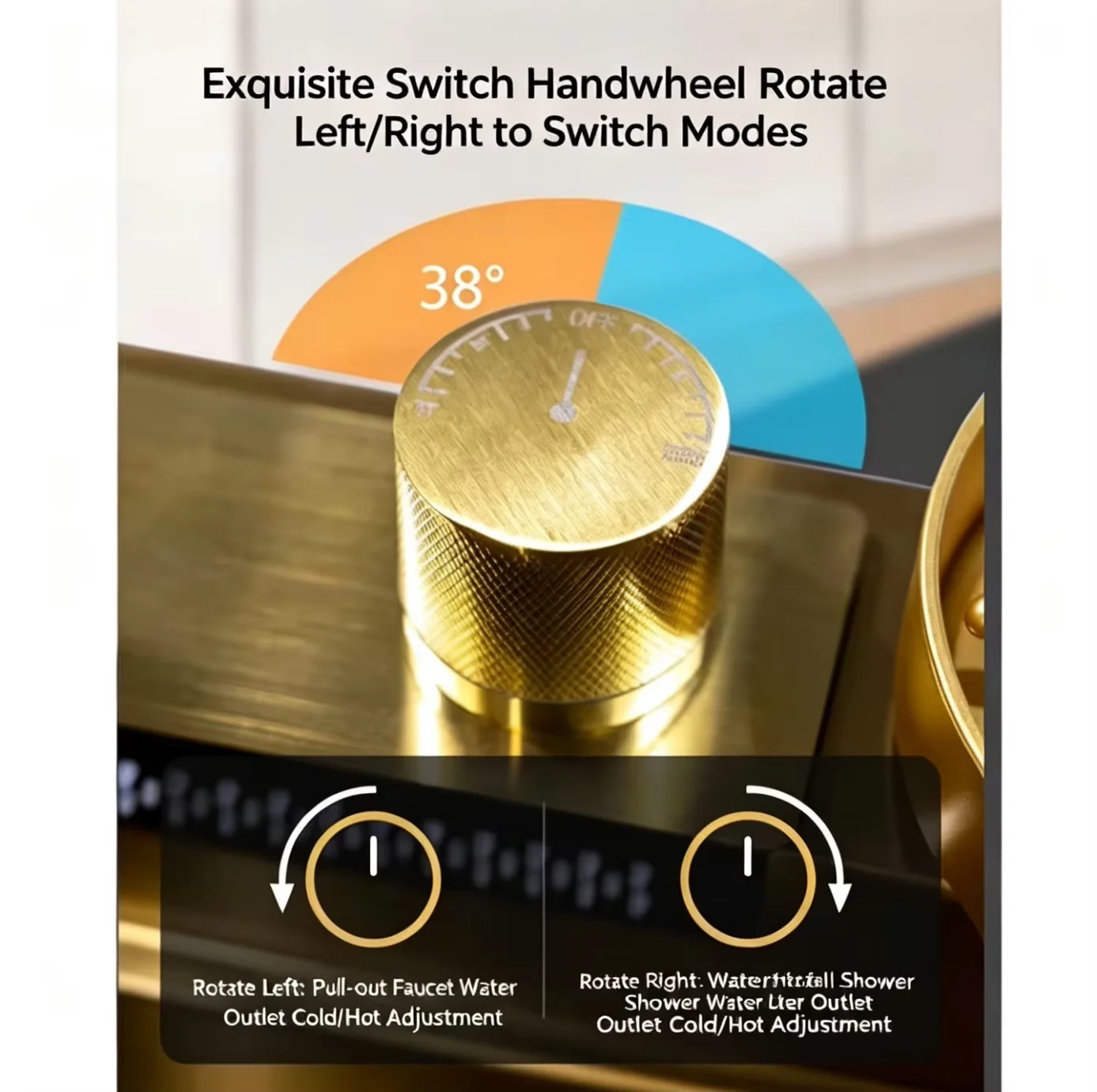 Wall-Mounted Undermount Single-Bowl Kitchen Sink
