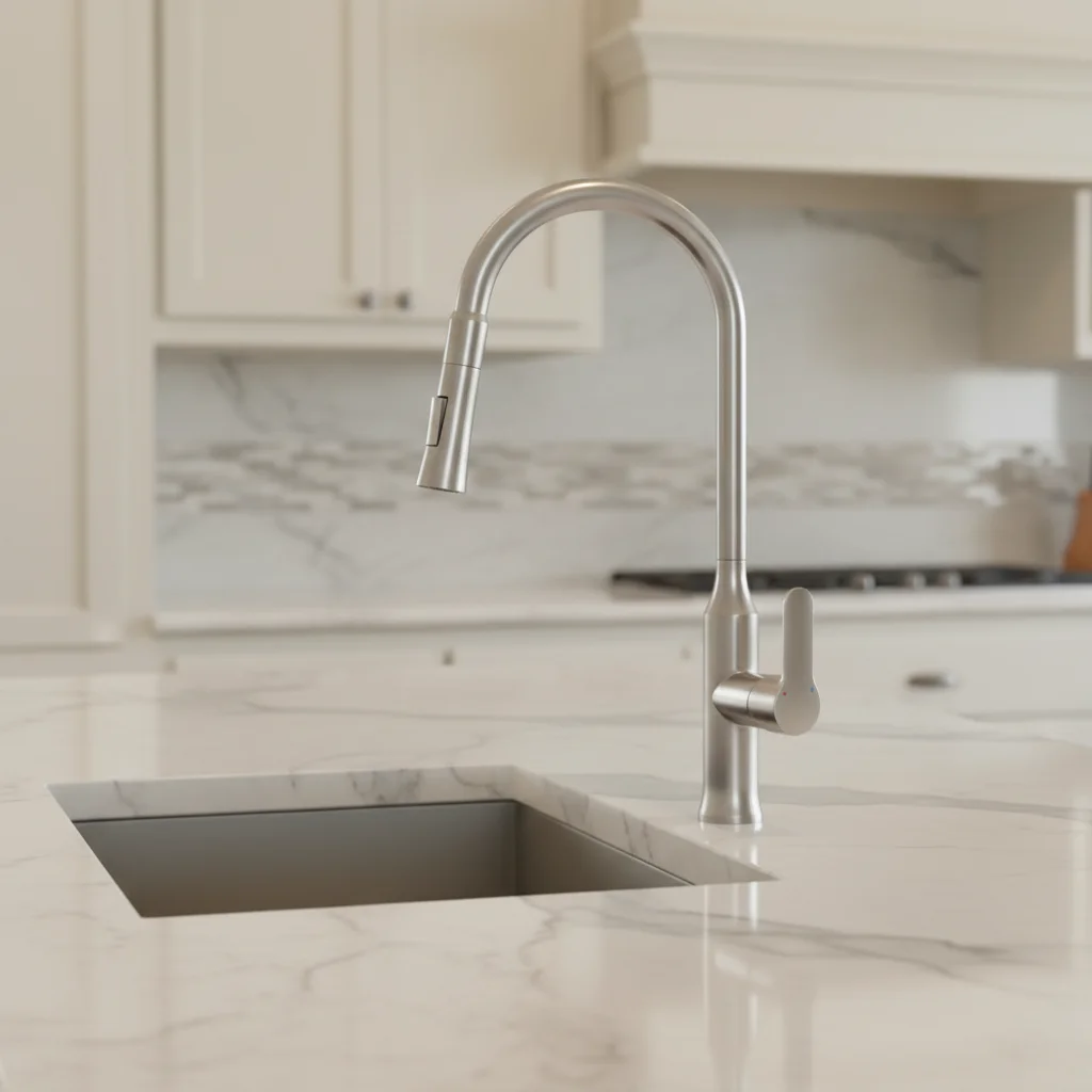 Brass Kitchen Faucet
