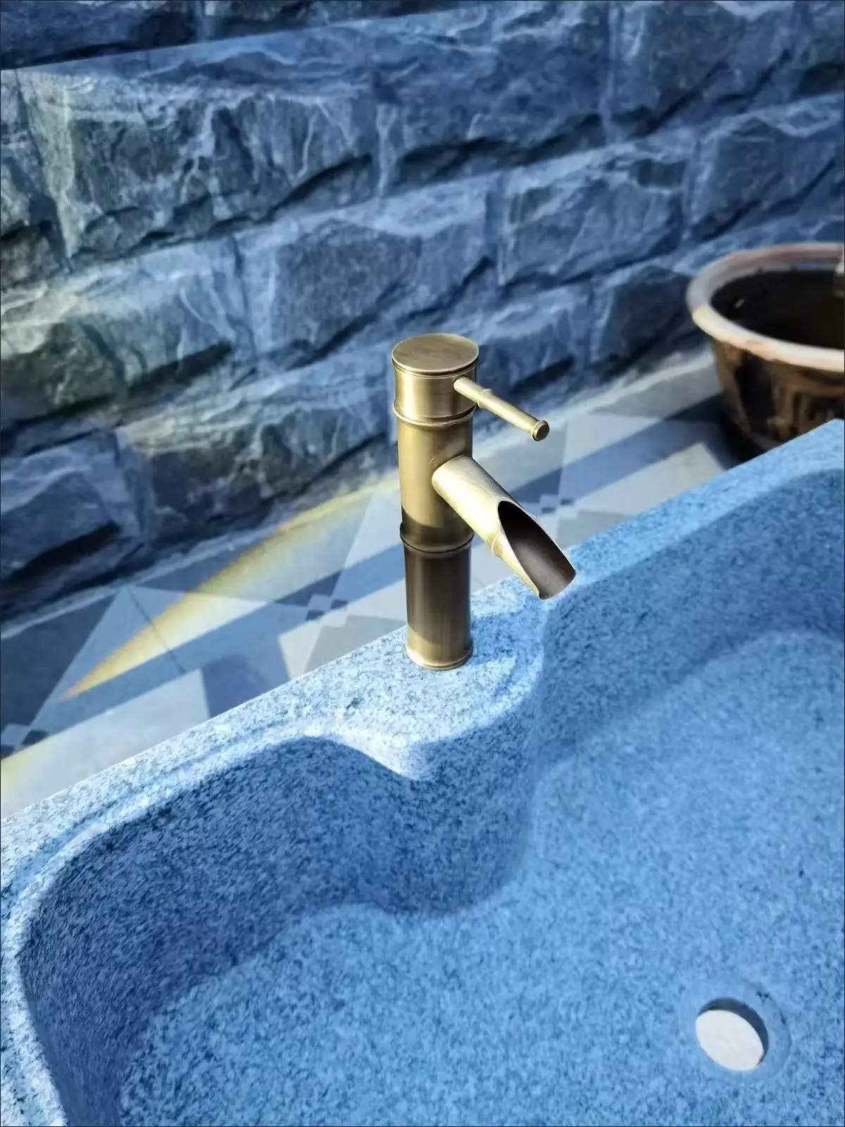 Antique Pump-Style Basin Faucet